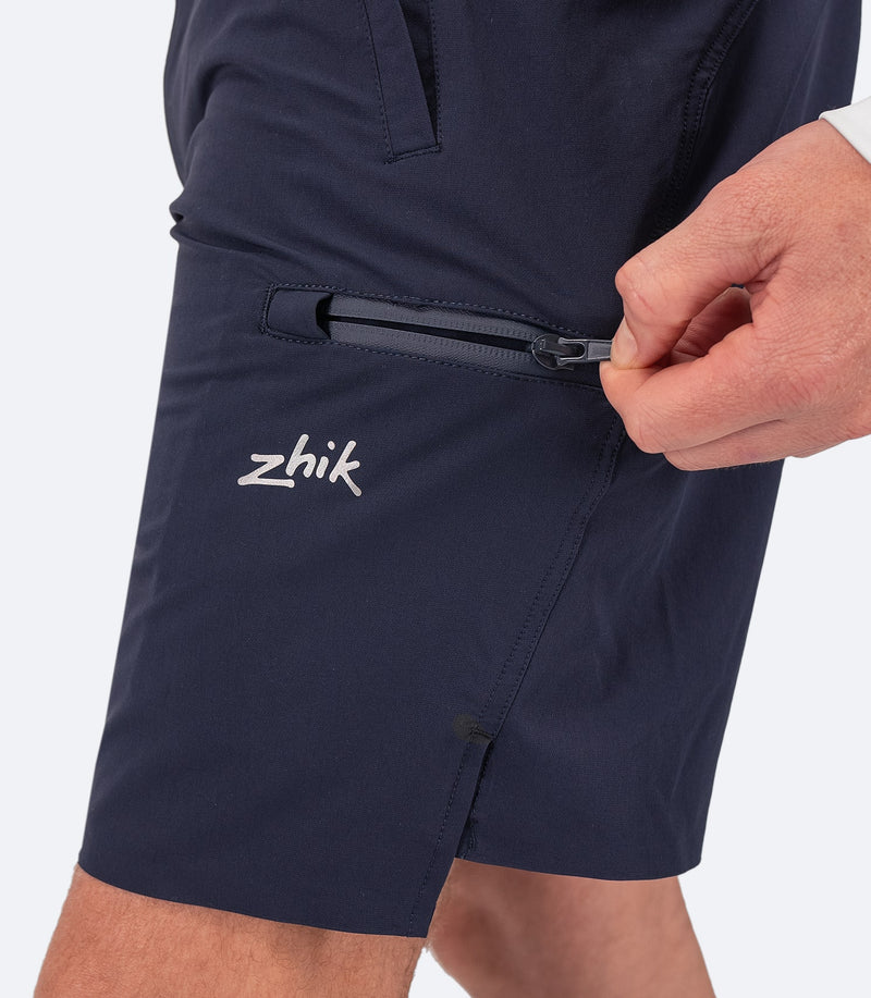 Mens Navy Deck Shorts-3