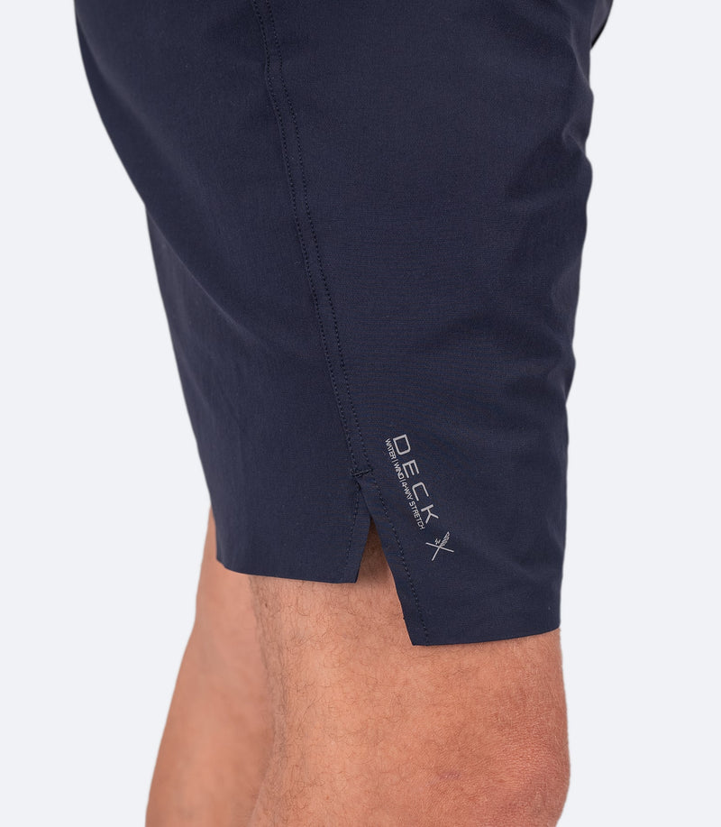 Mens Navy Deck Shorts-4