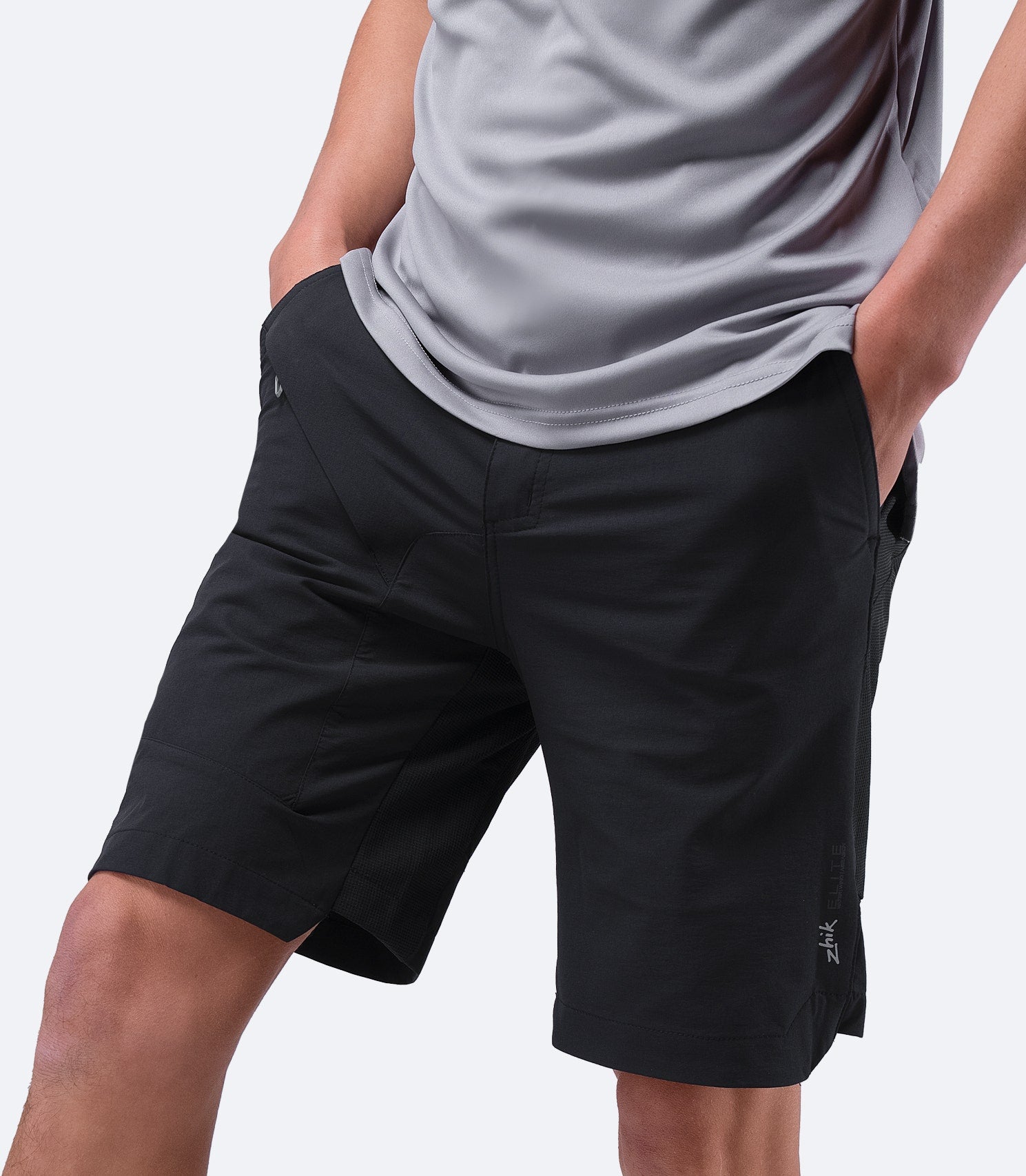 Mens Black Elite Shorts