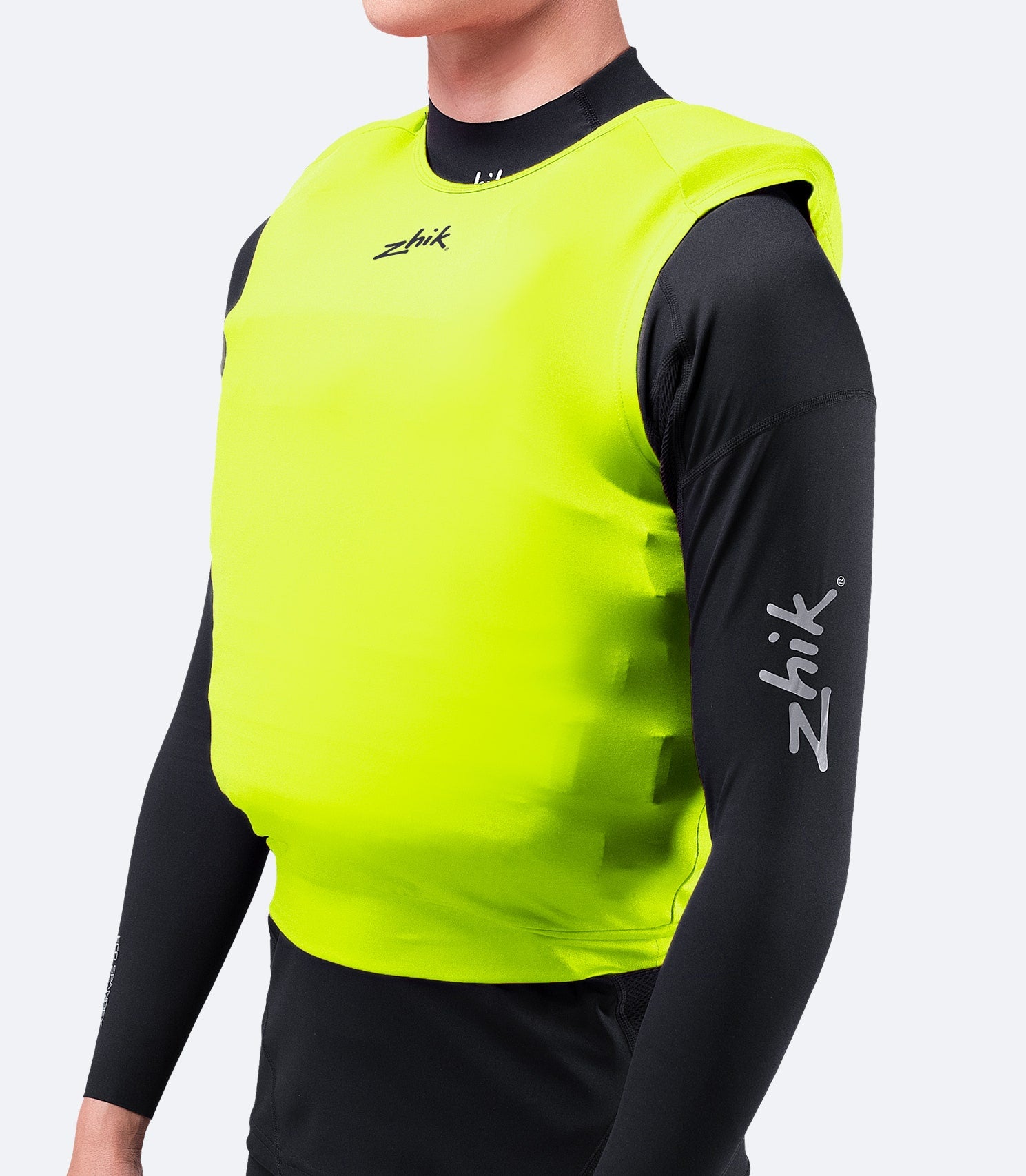 Spandex Event Pinnie - Hi-Vis Yellow-1