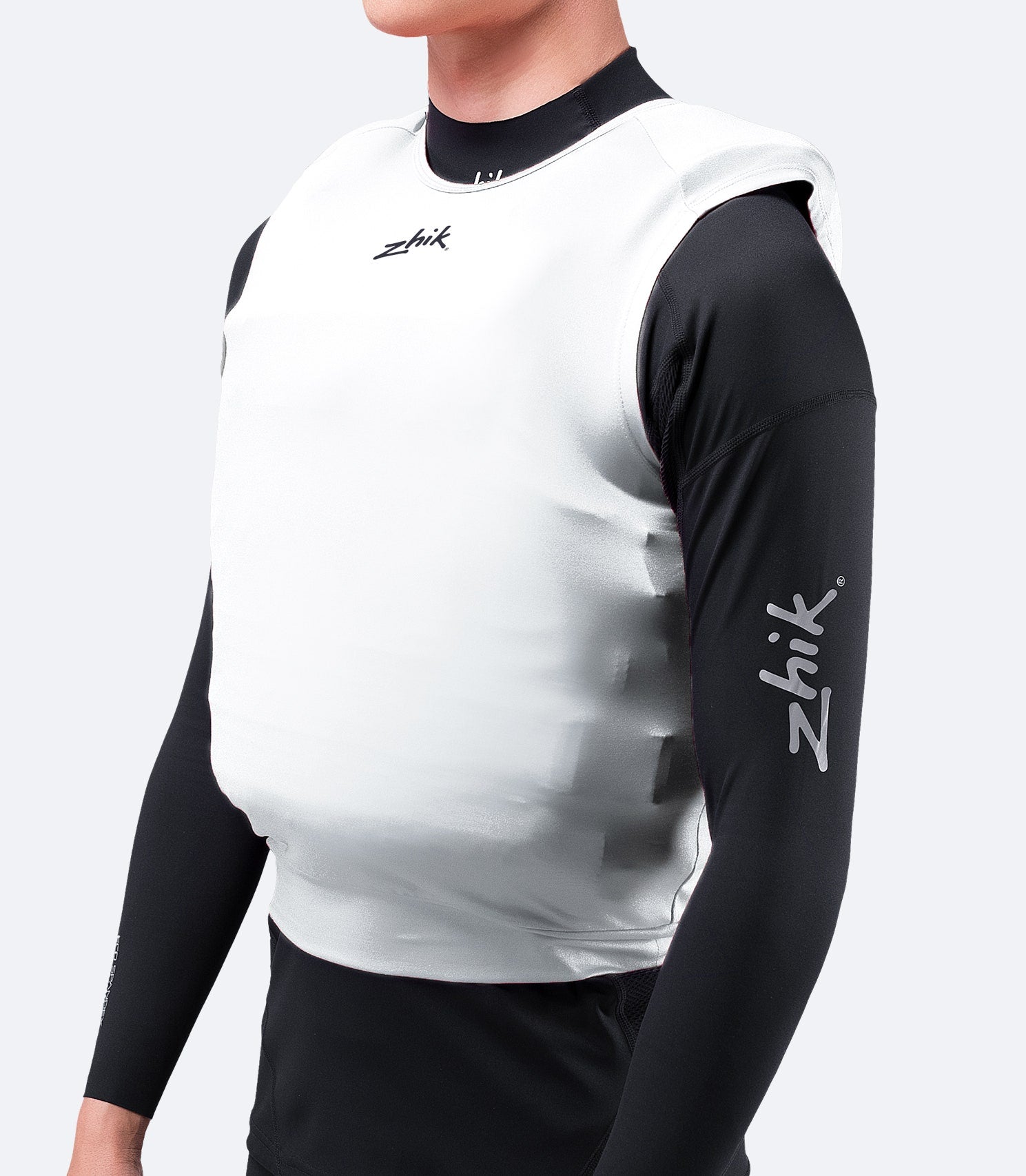 Spandex Event Pinnie - White-1