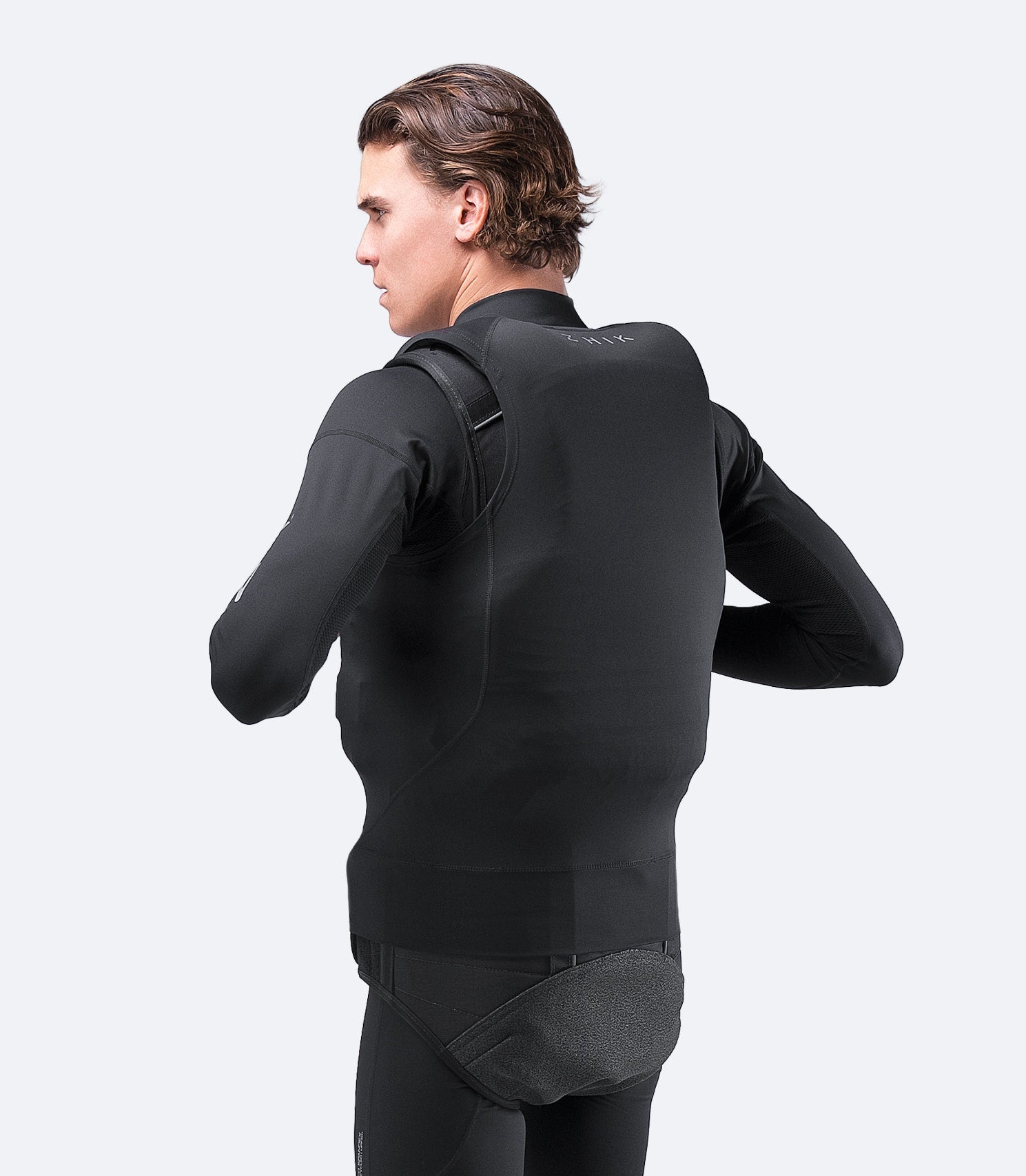 Eco Spandex Race Vest - Black-3