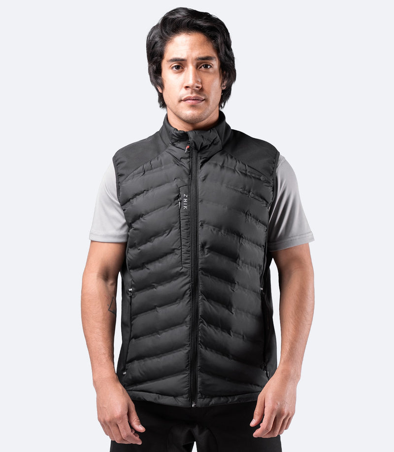 Mens Black Cell Insulated Vest-1