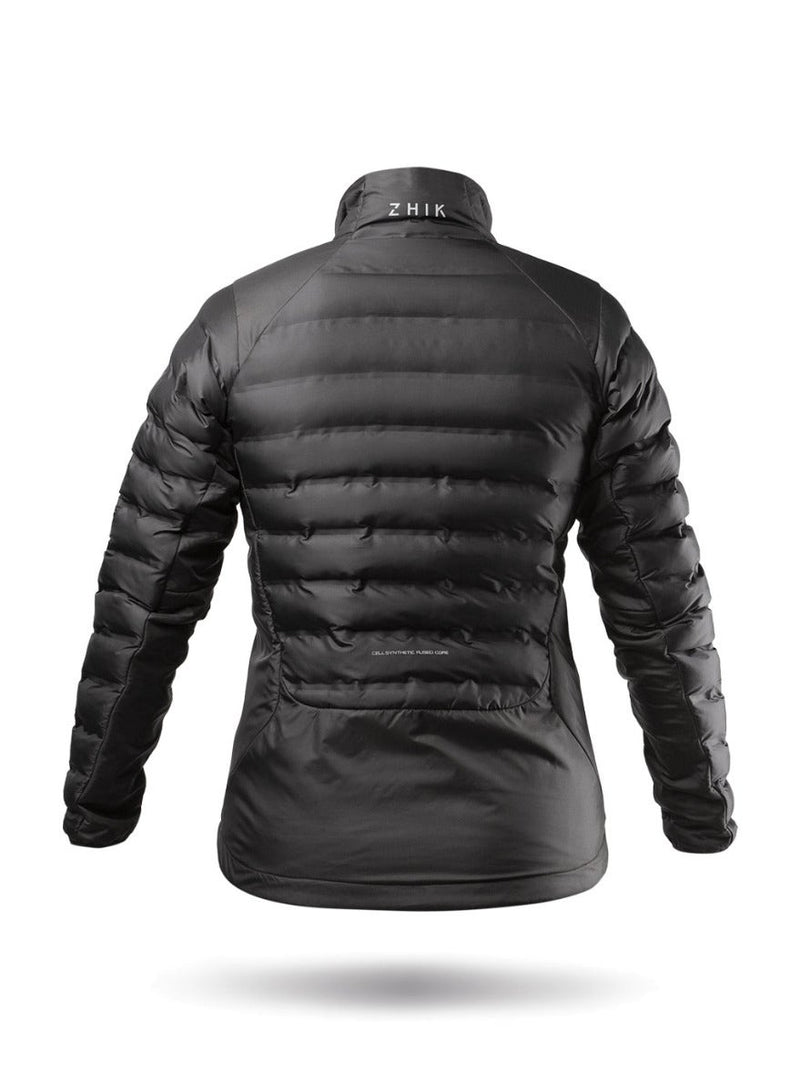Womens Black Cell Insulated Jacket-6