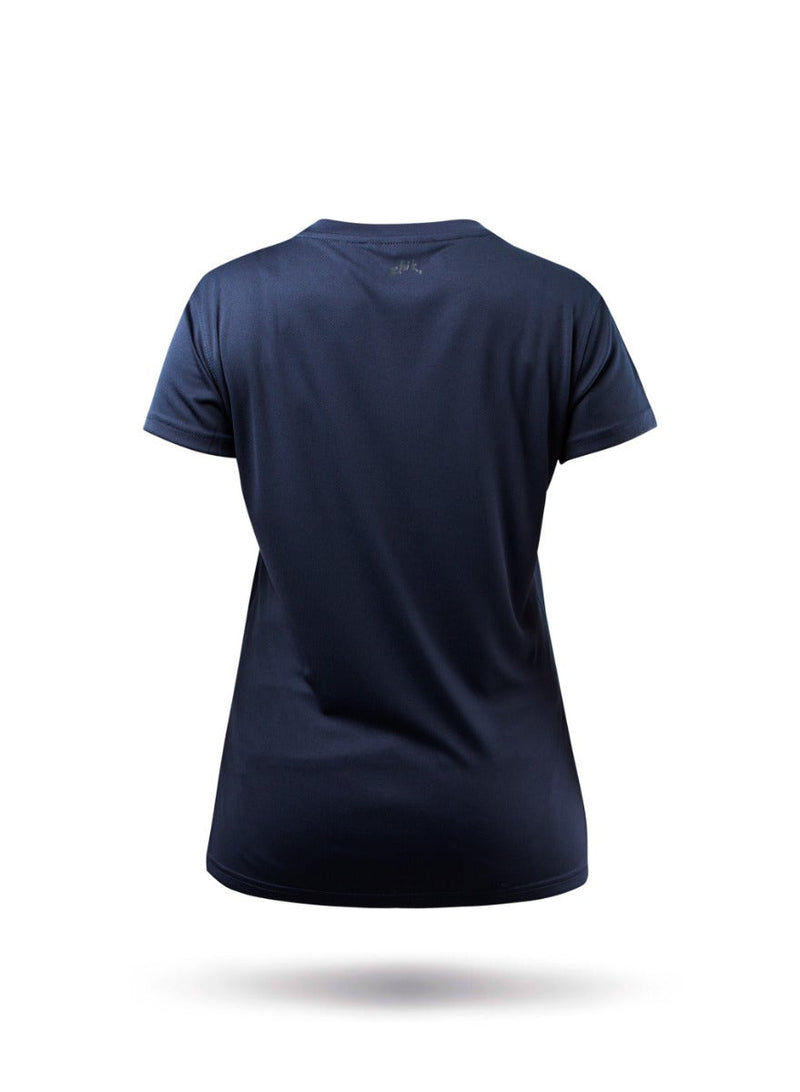 Womens UVActive Short Sleeve Top - Navy-5