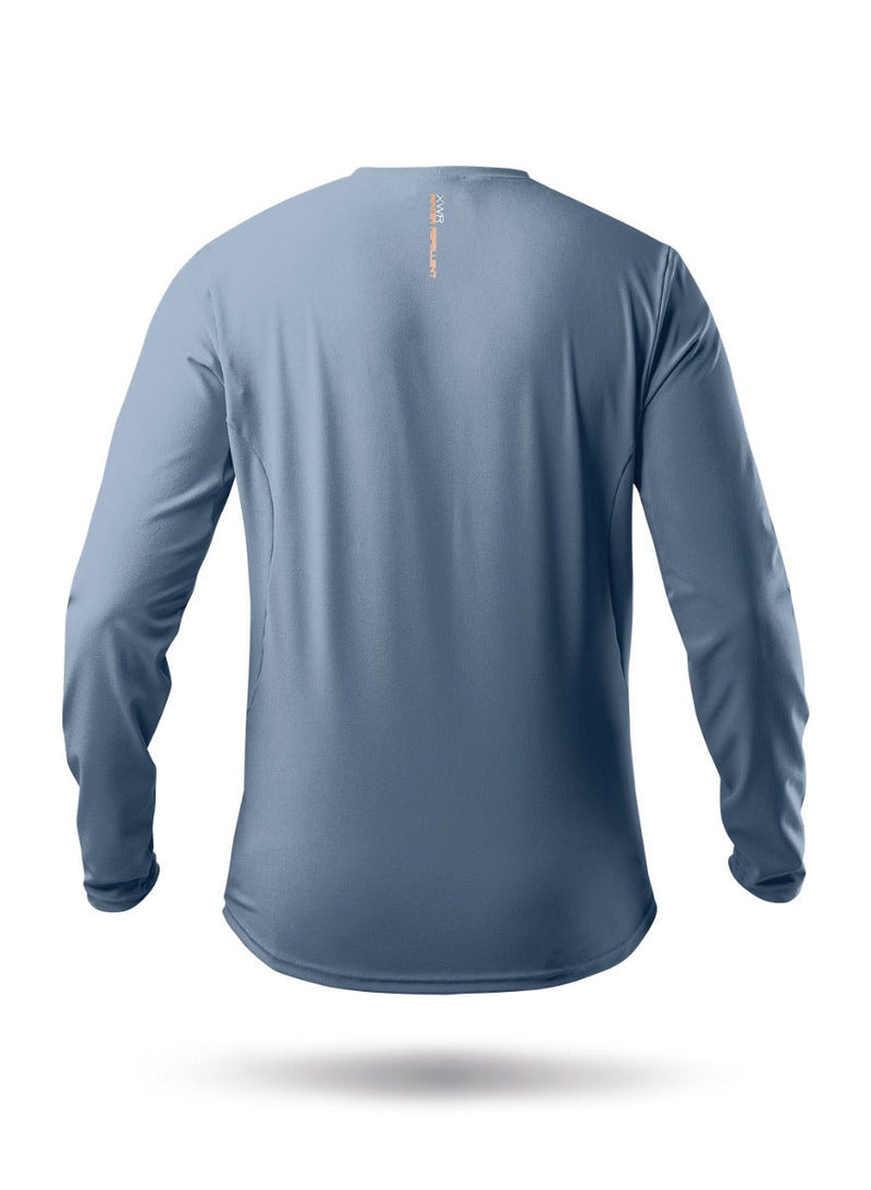 Mens Long Sleeve XWR Top - Cool Grey-2