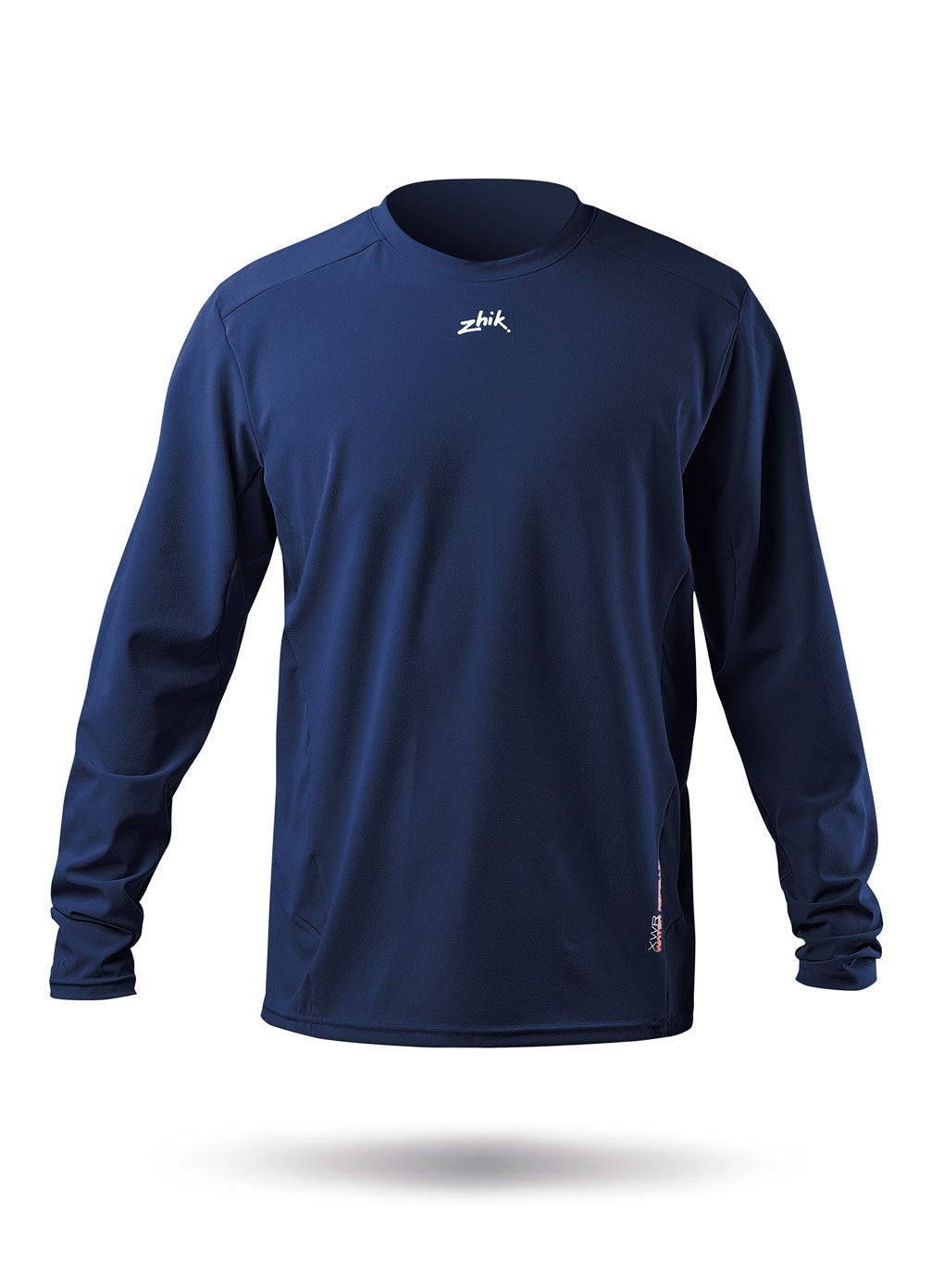 Mens Long Sleeve XWR Top - Steel Blue-1