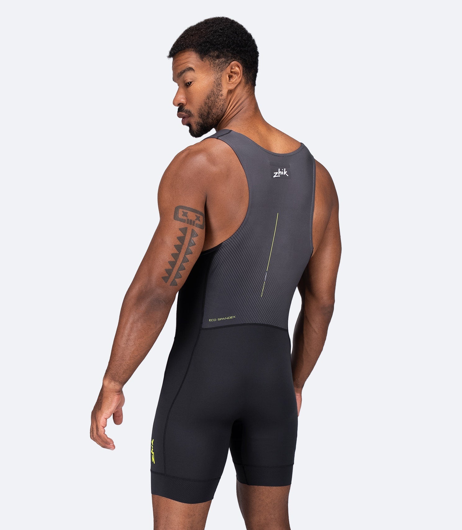 Mens Performance Unisuit - Black-3