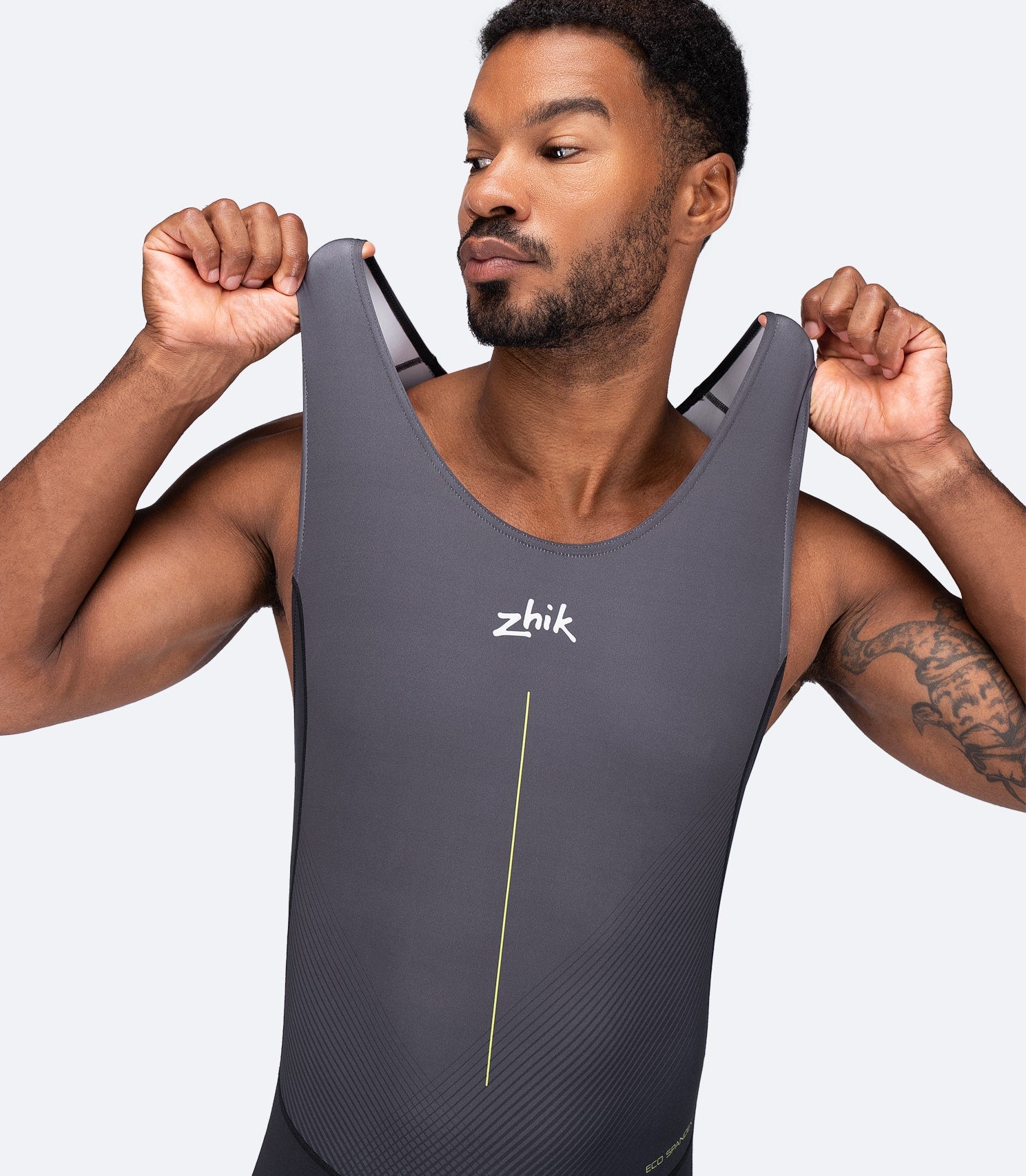 Mens Performance Unisuit - Black-4